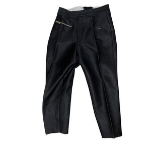 Bogner Black Straight Leg Pants with Zip Pocket